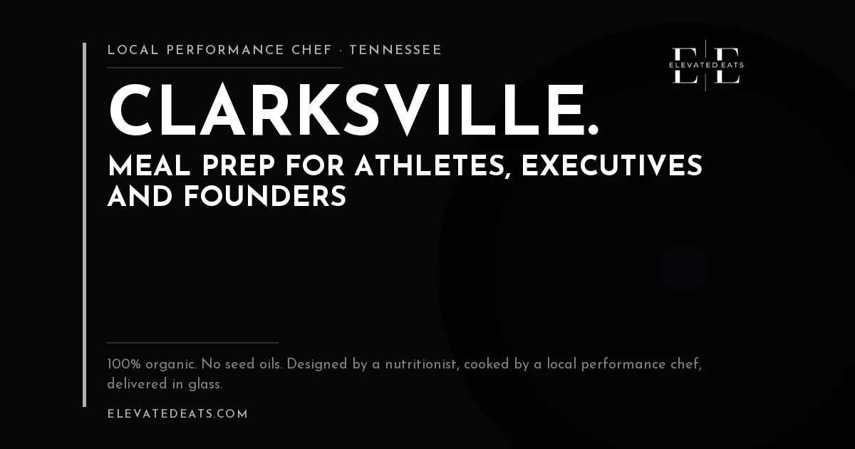 Elevated Eats performance chef in Clarksville, TN