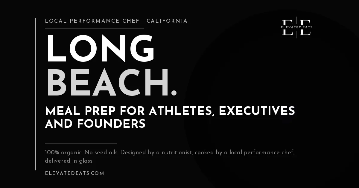 Elevated Eats performance chef in Long Beach, CA