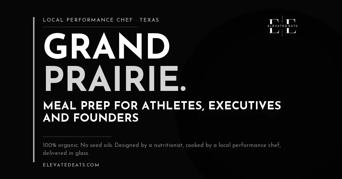 Elevated Eats performance chef in Grand Prairie, TX