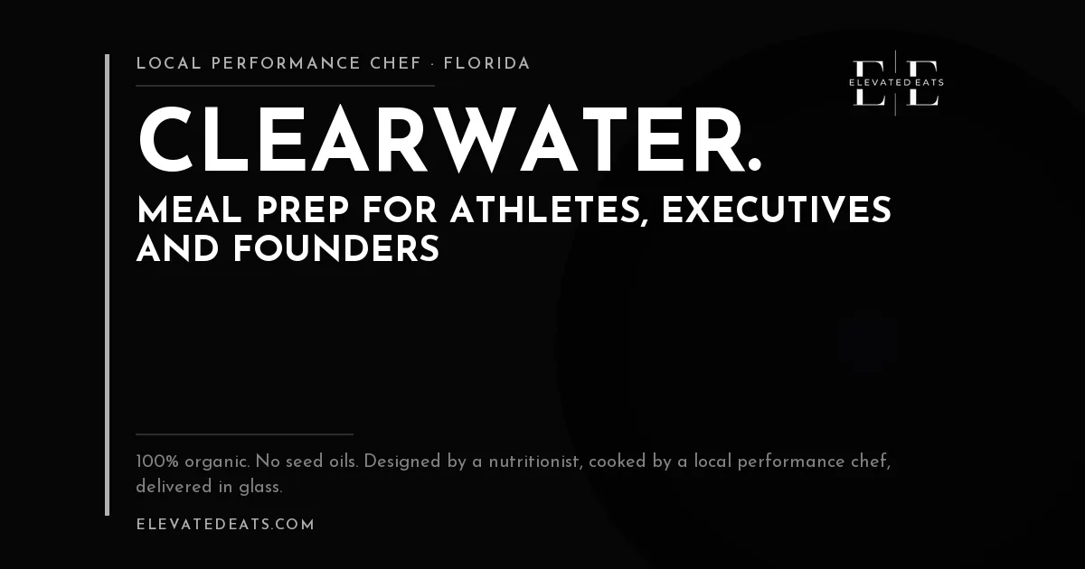Elevated Eats performance chef in Clearwater, FL