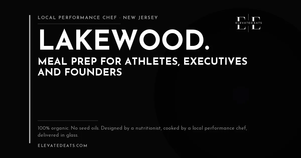 Elevated Eats performance chef in Lakewood, NJ