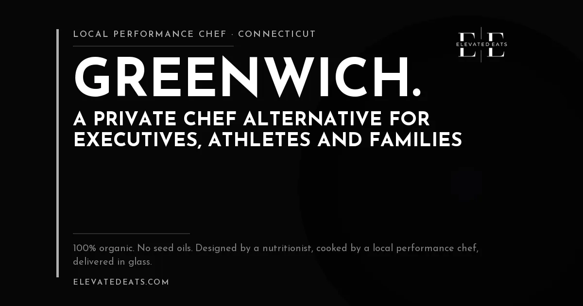 Elevated Eats performance chef in Greenwich, CT