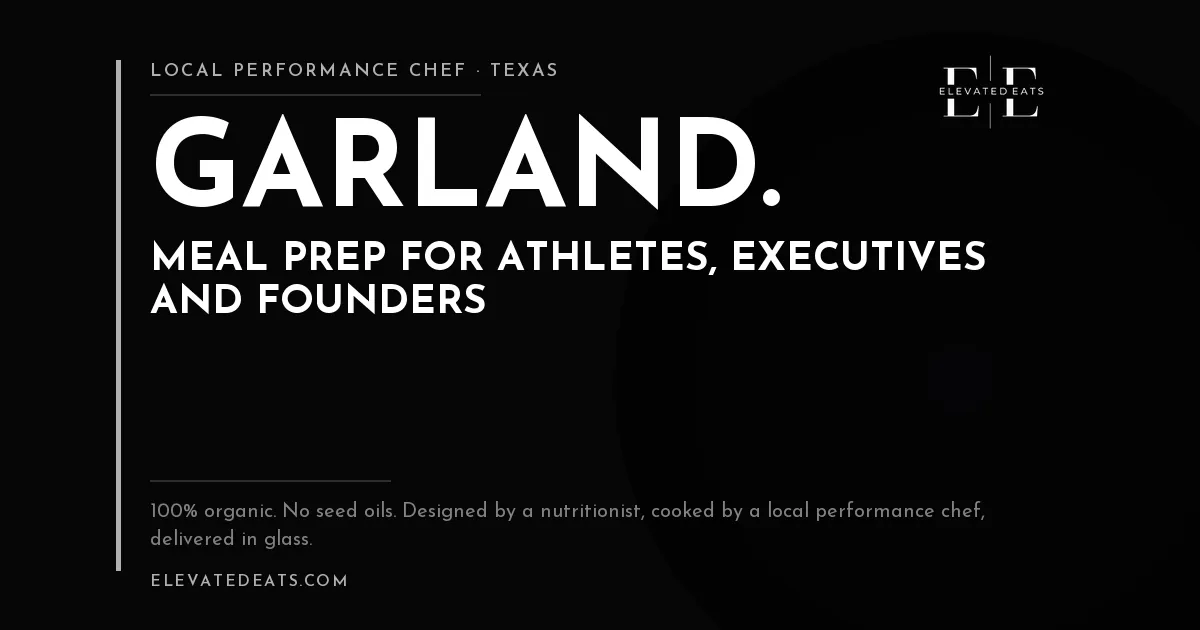 Elevated Eats performance chef in Garland, TX