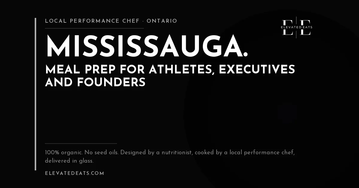 Elevated Eats performance chef in Mississauga, ON