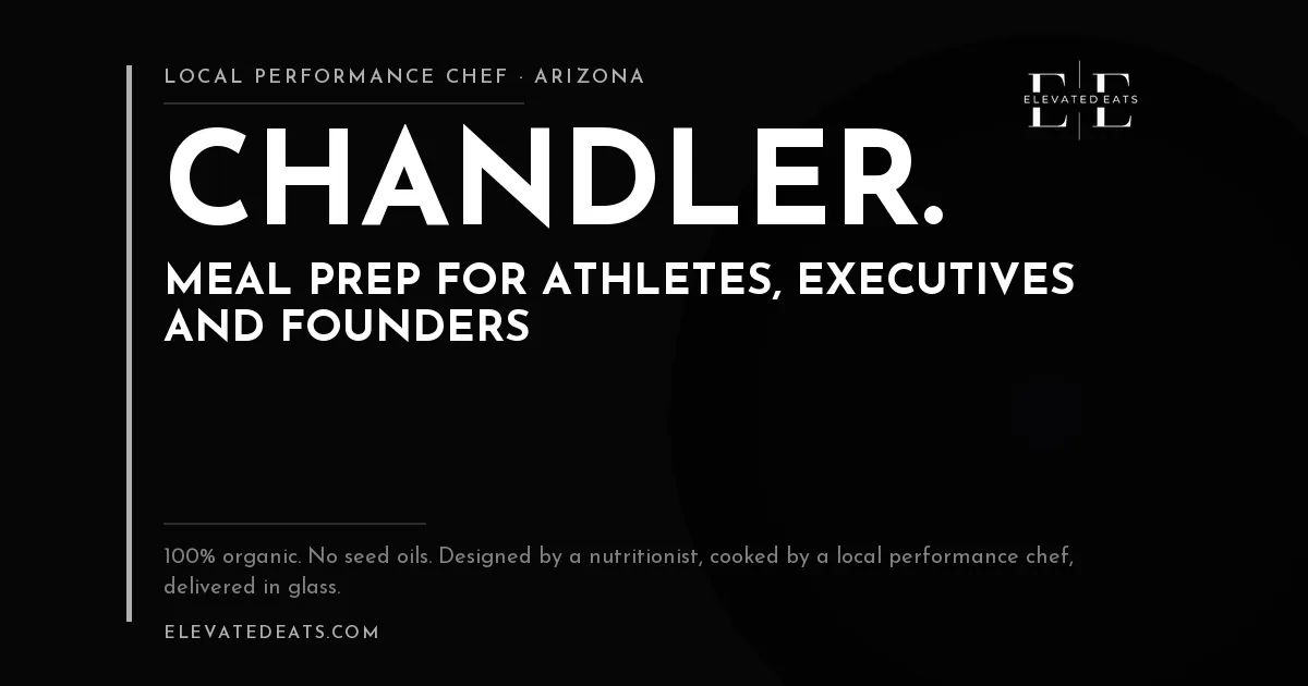Elevated Eats performance chef in Chandler, AZ