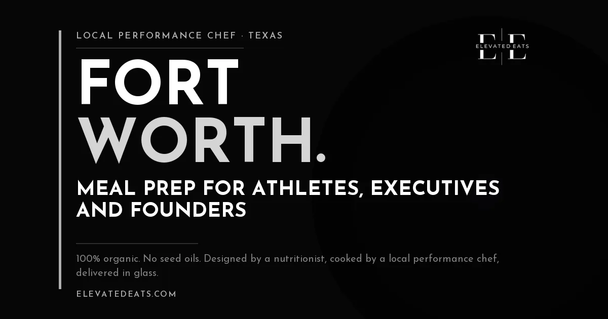 Elevated Eats performance chef in Fort Worth, TX