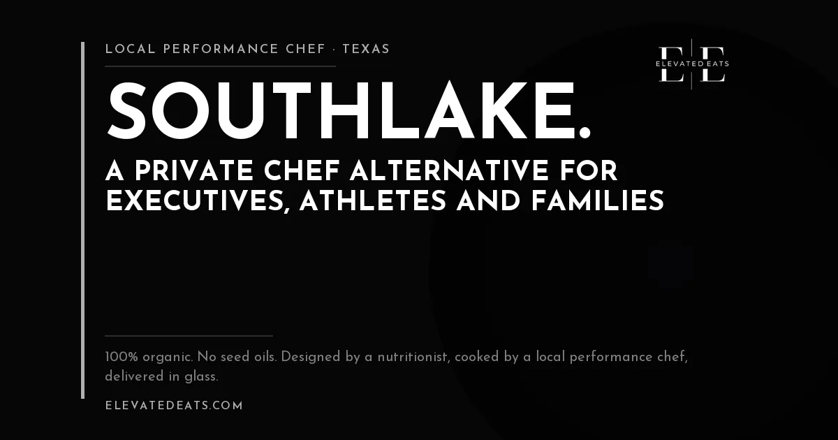Elevated Eats performance chef in Southlake, TX