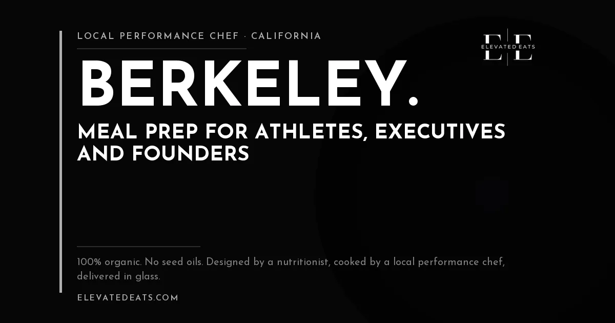 Elevated Eats performance chef in Berkeley, CA