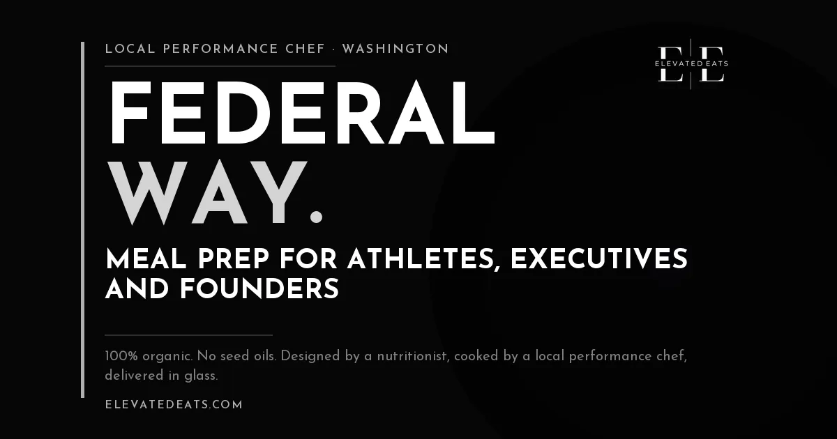 Elevated Eats performance chef in Federal Way, WA