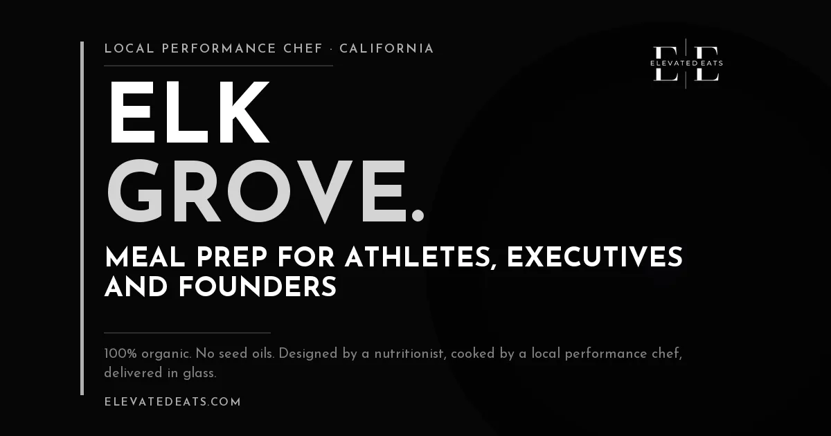 Elevated Eats performance chef in Elk Grove, CA