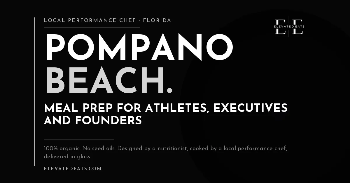 Elevated Eats performance chef in Pompano Beach, FL