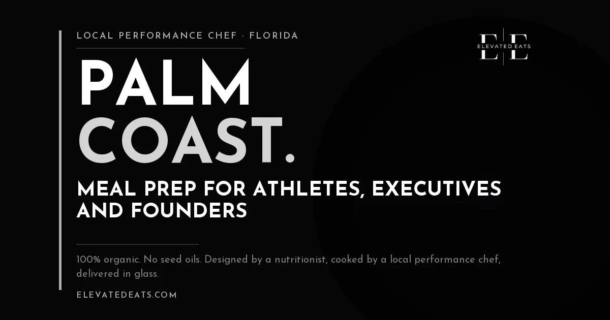 Elevated Eats performance chef in Palm Coast, FL