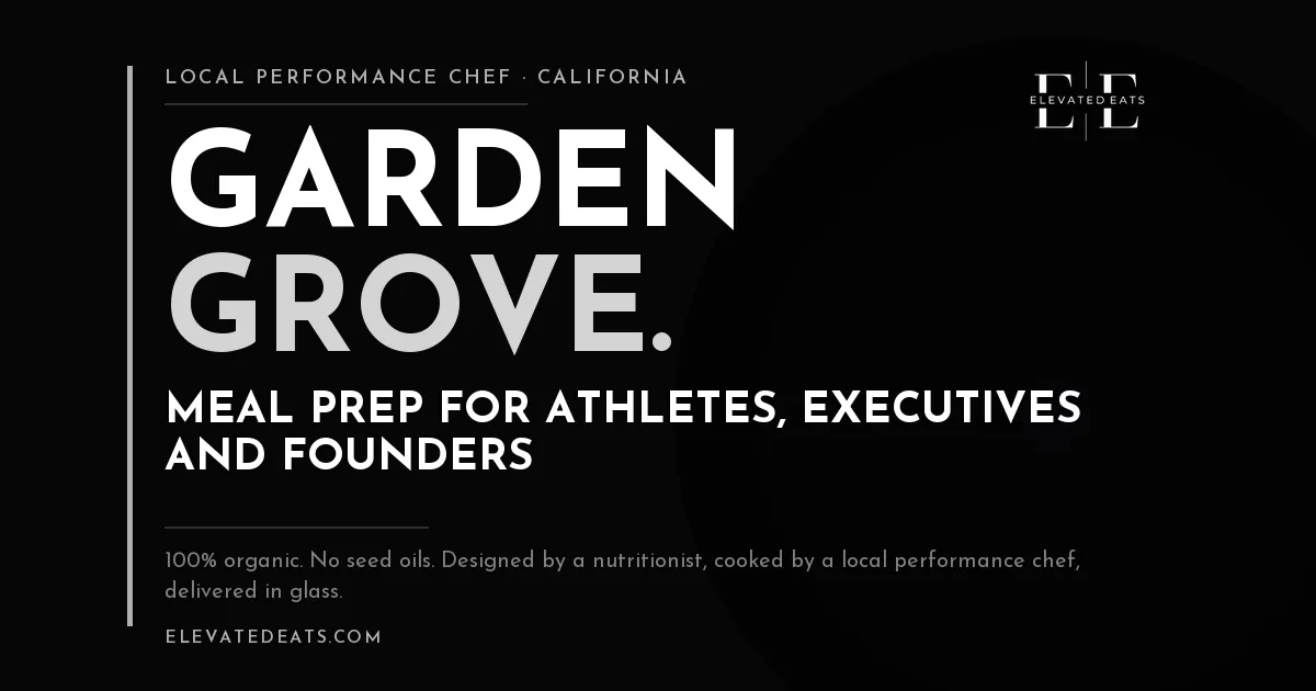 Elevated Eats performance chef in Garden Grove, CA