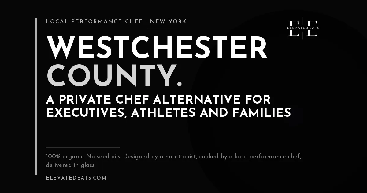 Elevated Eats performance chef in Westchester County, NY