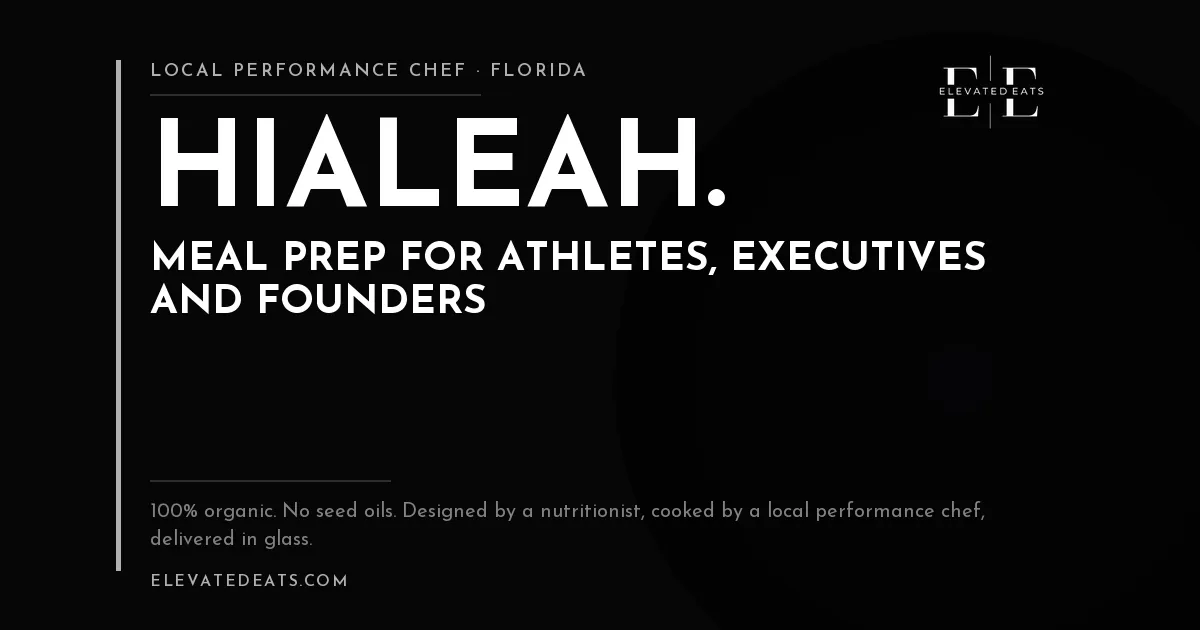 Elevated Eats performance chef in Hialeah, FL