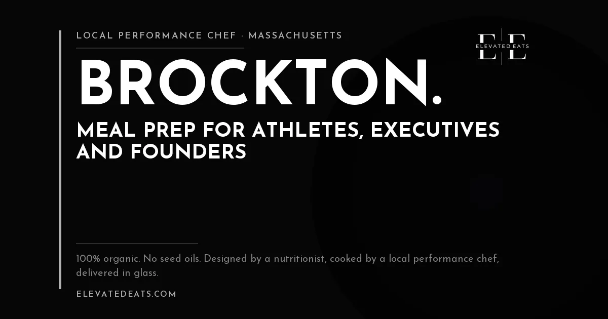 Elevated Eats performance chef in Brockton, MA