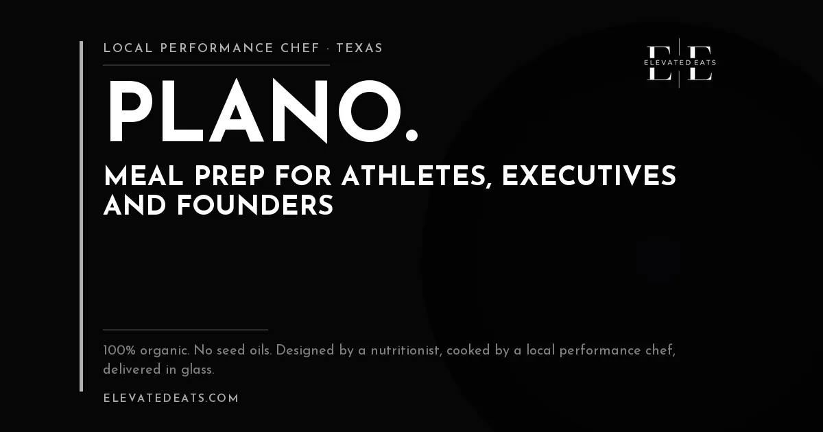 Elevated Eats performance chef in Plano, TX