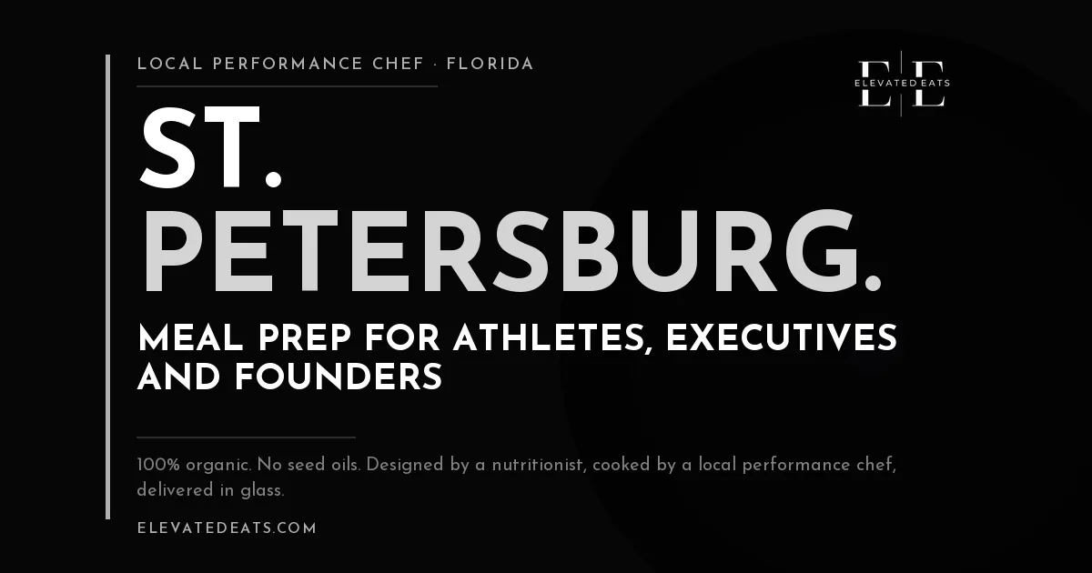 Elevated Eats performance chef in St. Petersburg, FL