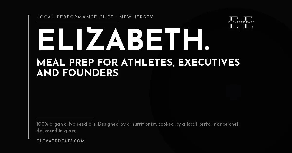 Elevated Eats performance chef in Elizabeth, NJ