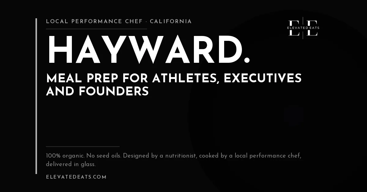 Elevated Eats performance chef in Hayward, CA