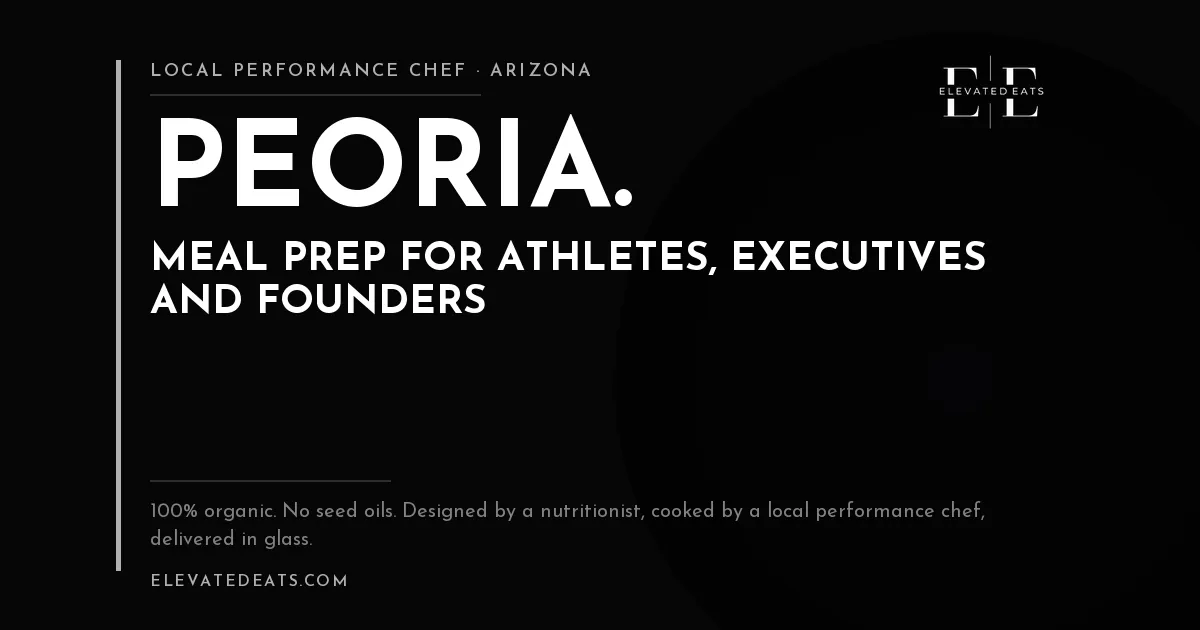 Elevated Eats performance chef in Peoria, AZ