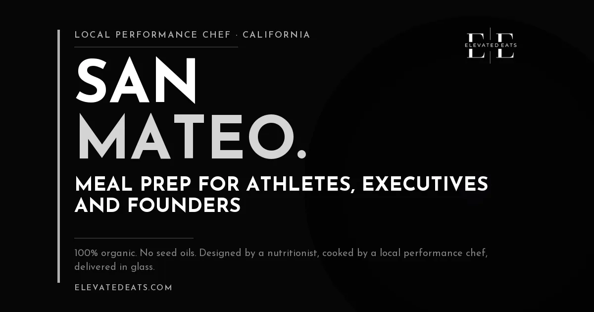 Elevated Eats performance chef in San Mateo, CA