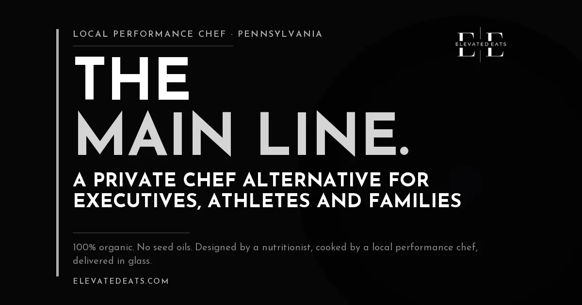 Elevated Eats performance chef in Philadelphia's Main Line