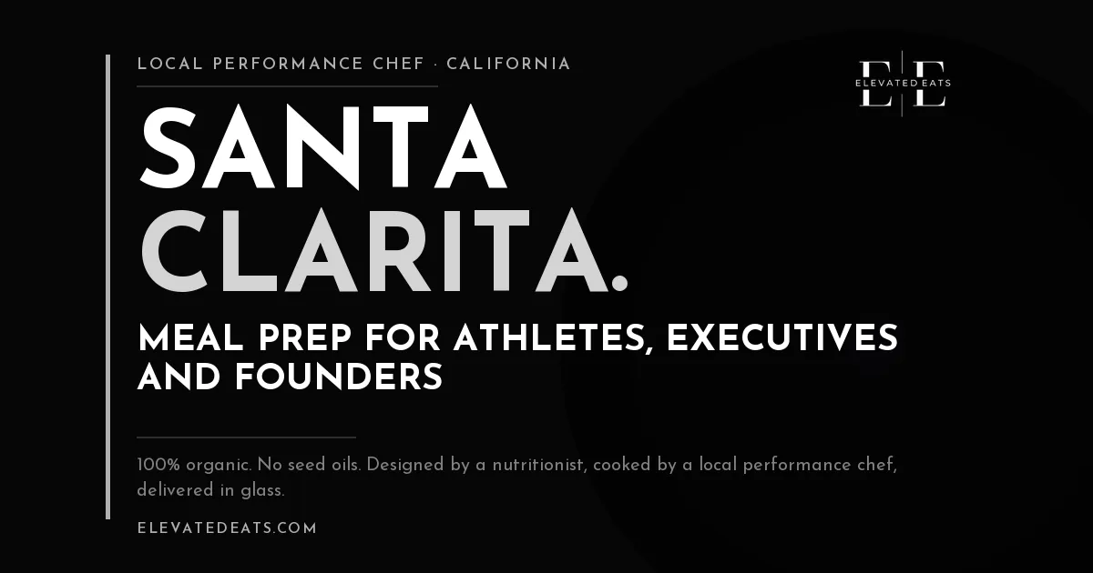 Elevated Eats performance chef in Santa Clarita, CA