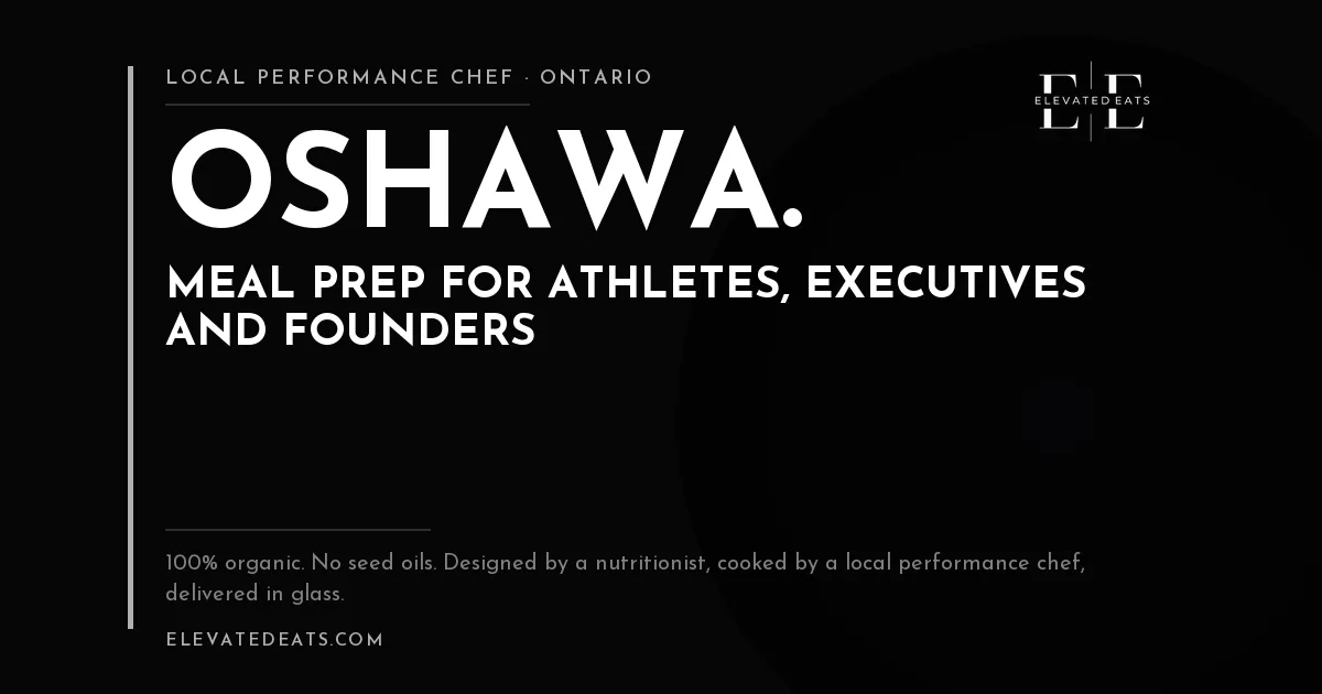 Elevated Eats performance chef in Oshawa, ON