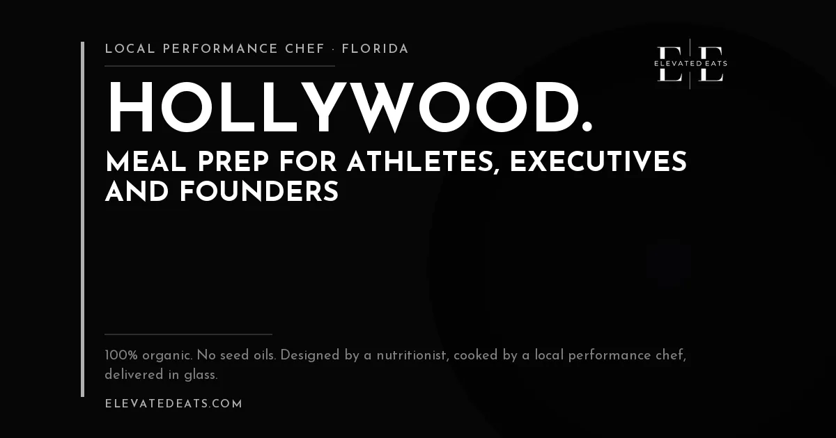 Elevated Eats performance chef in Hollywood, FL
