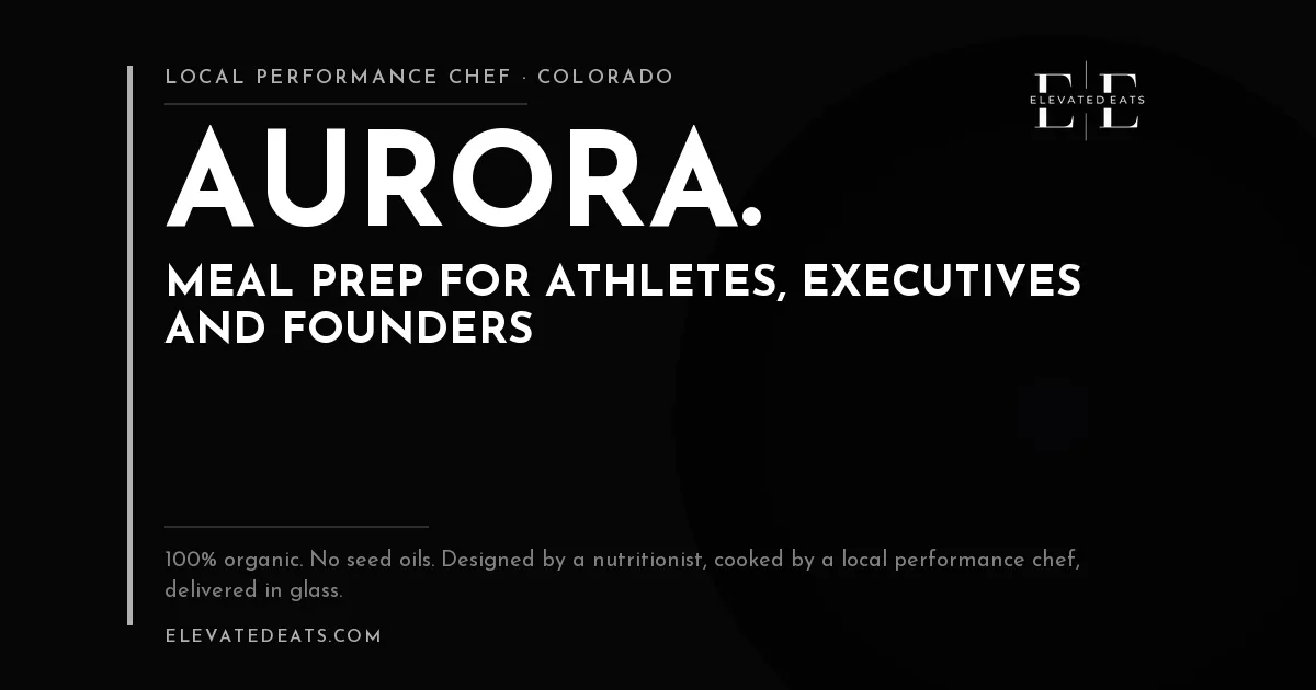 Elevated Eats performance chef in Aurora, CO