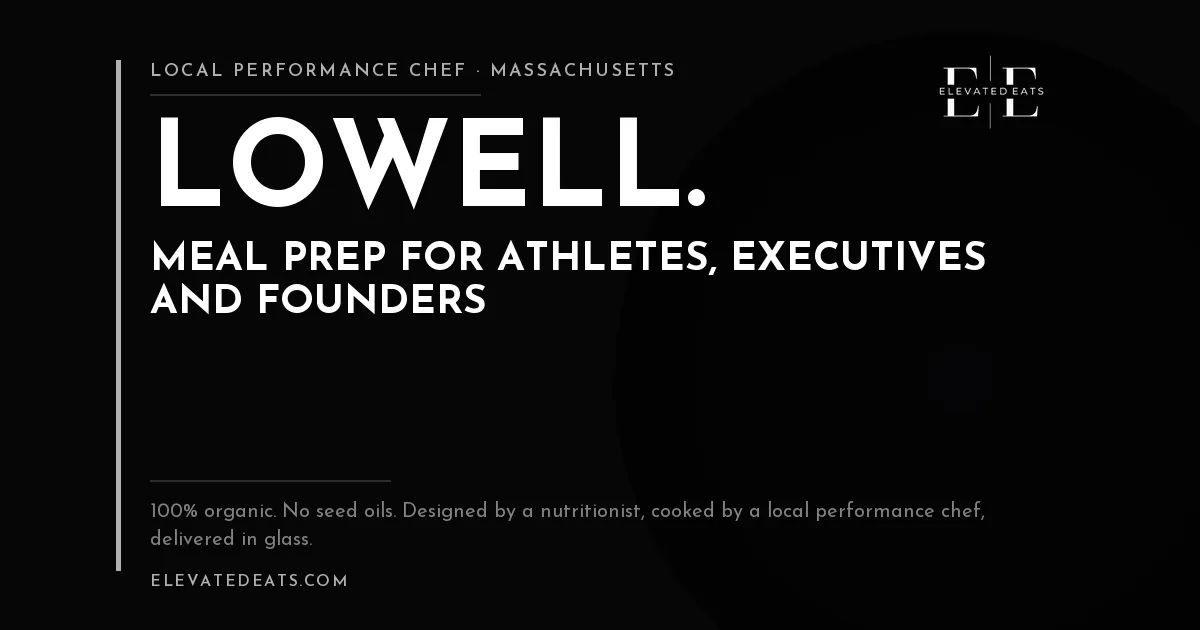 Elevated Eats performance chef in Lowell, MA