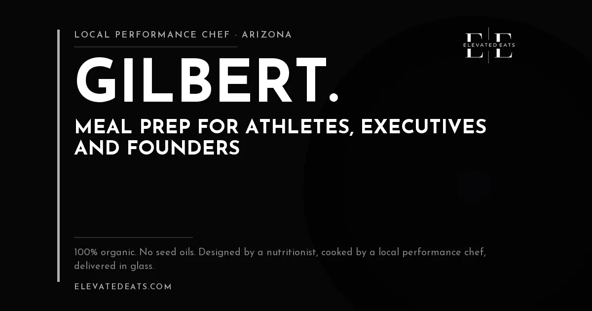 Elevated Eats performance chef in Gilbert, AZ