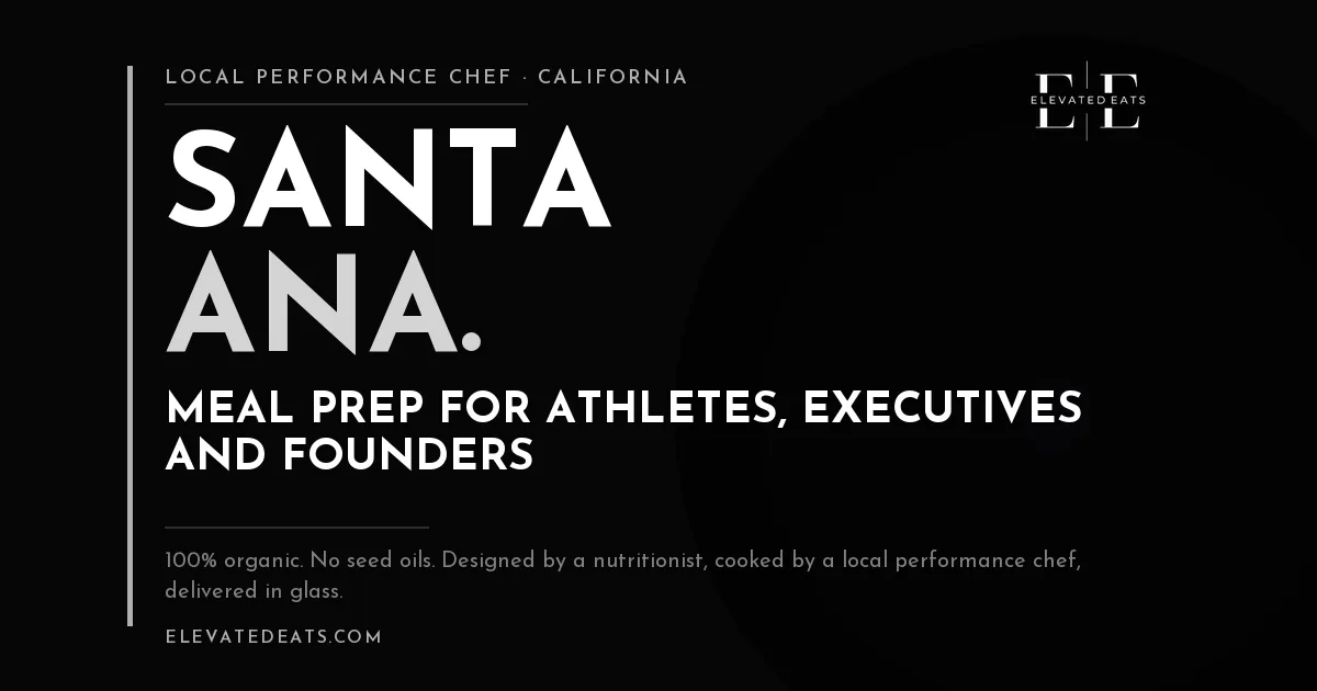 Elevated Eats performance chef in Santa Ana, CA