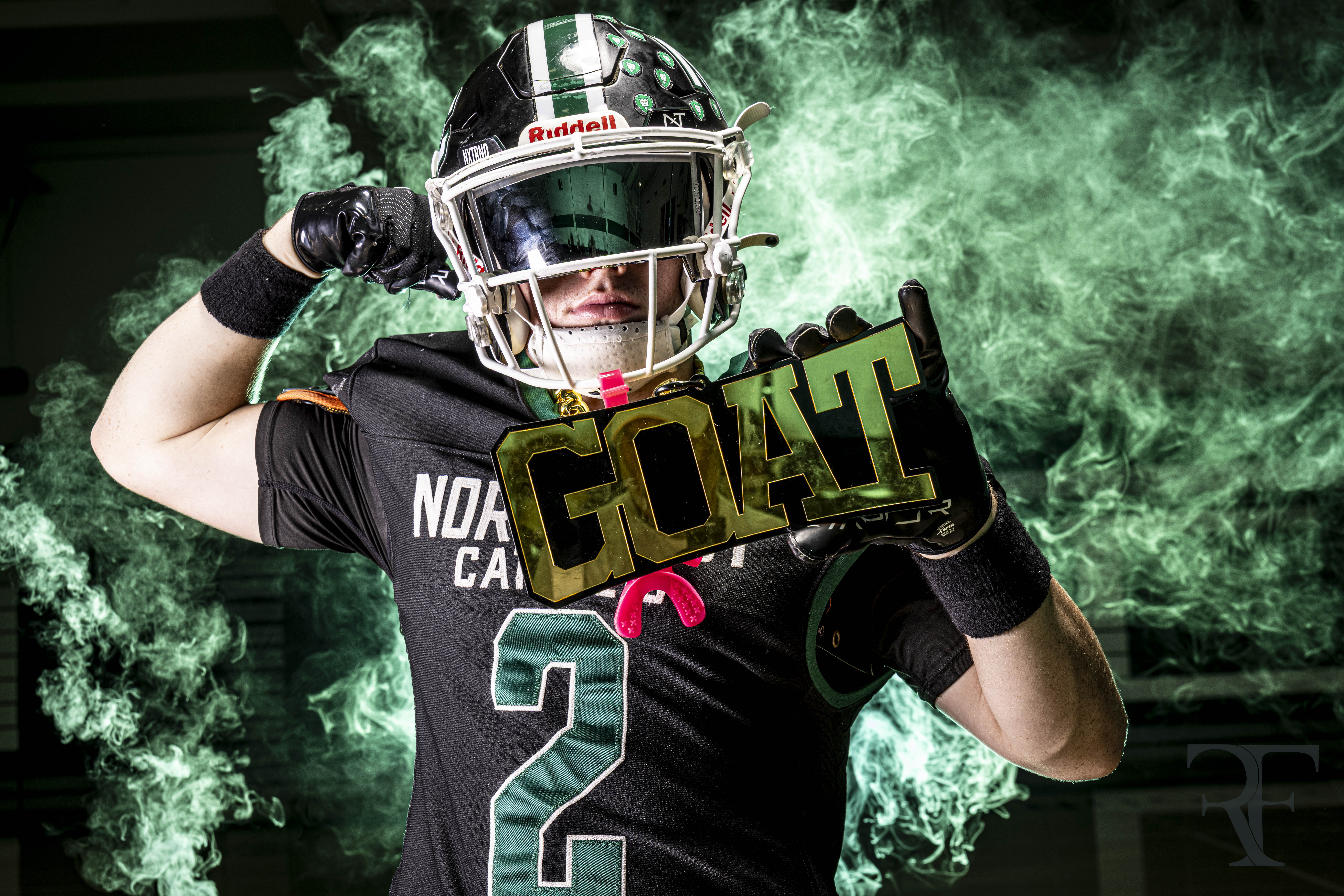 a person riding skis down a snow covered slope