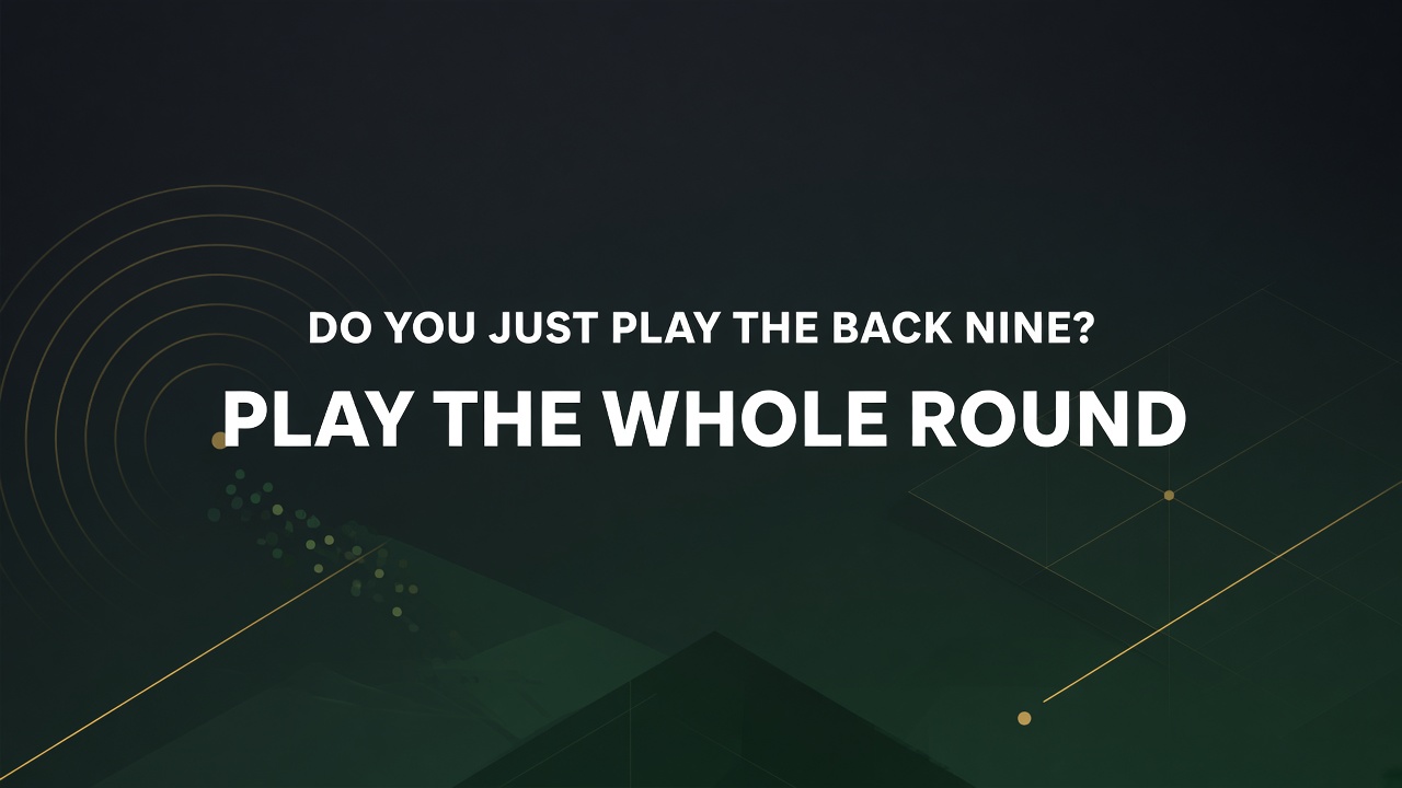 The Back Nine of Indoor Golf | AMGC Winter Garden Plays the Whole Round
