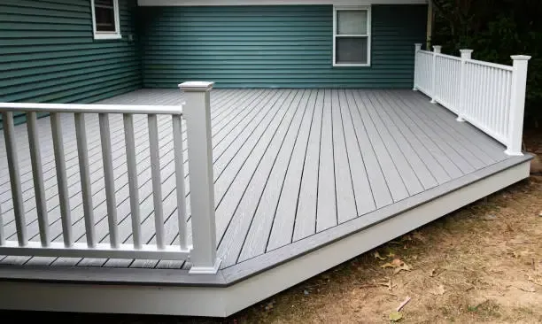 Composite decks can last longer than wood decks and look beautiful for years