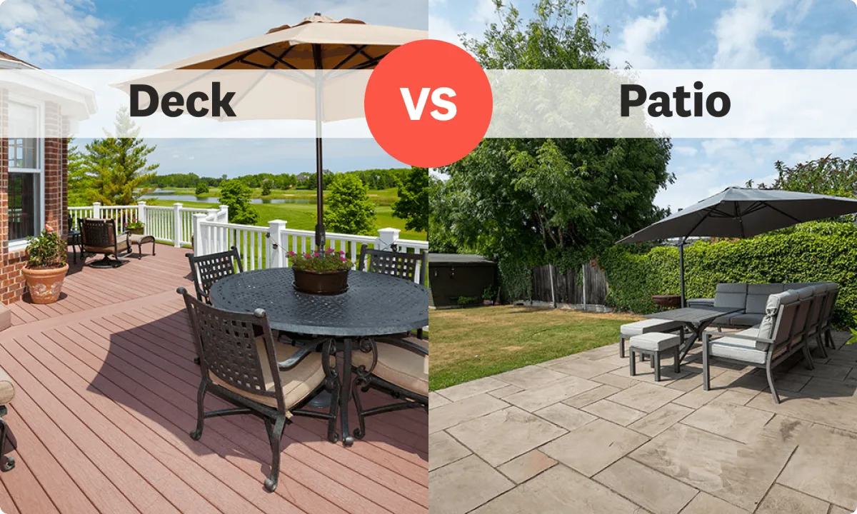 Comparing a deck vs a patio, which one is right for Massachusetts homeowners?