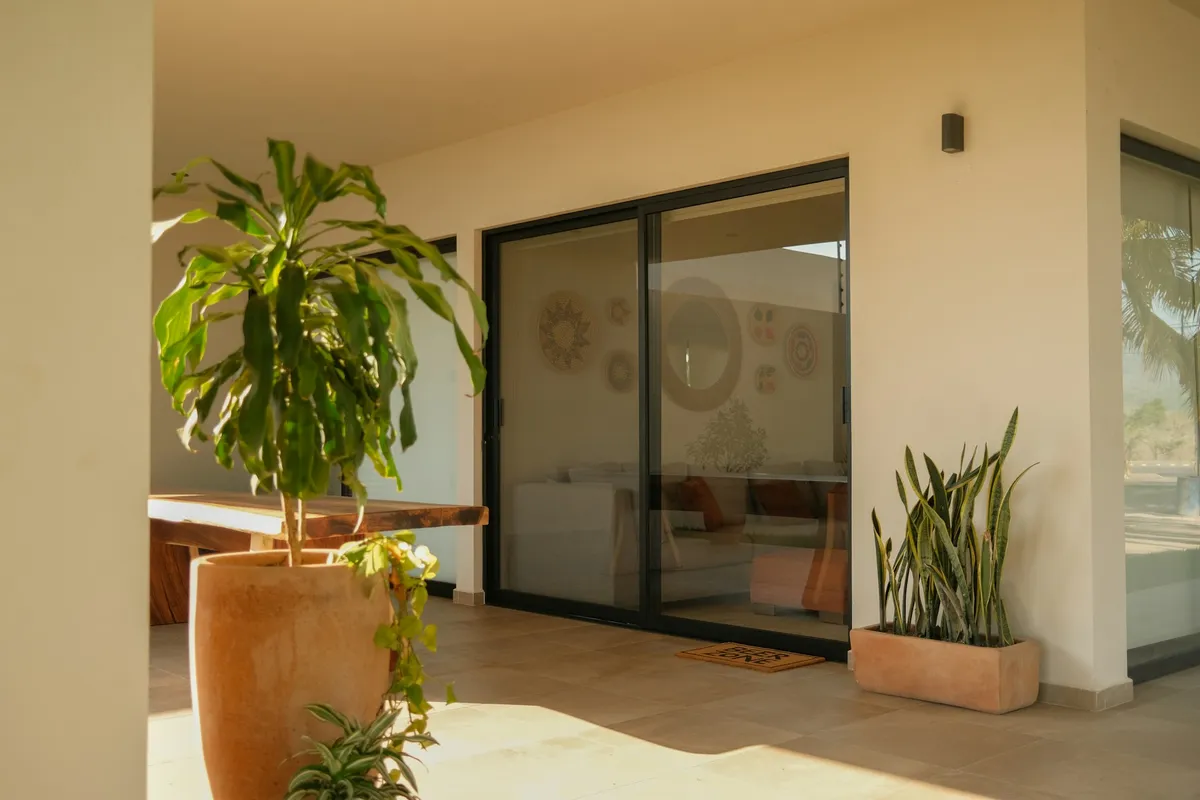 outdoor living space