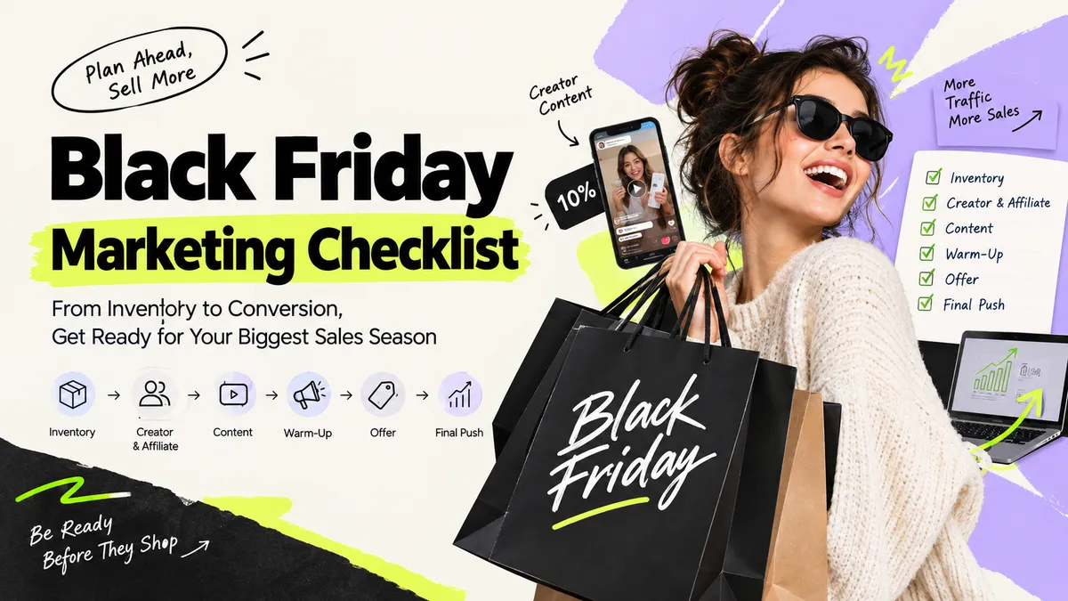 Black Friday Marketing Checklist: 6 Things to Do