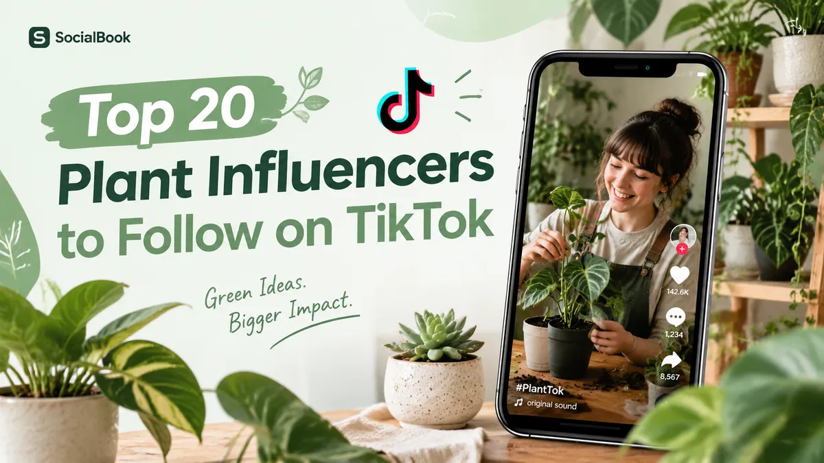 Top 20 Plant Influencers on TikTok in 2026