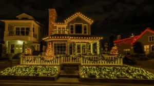 Commercial Christmas Light Installation Vancouver