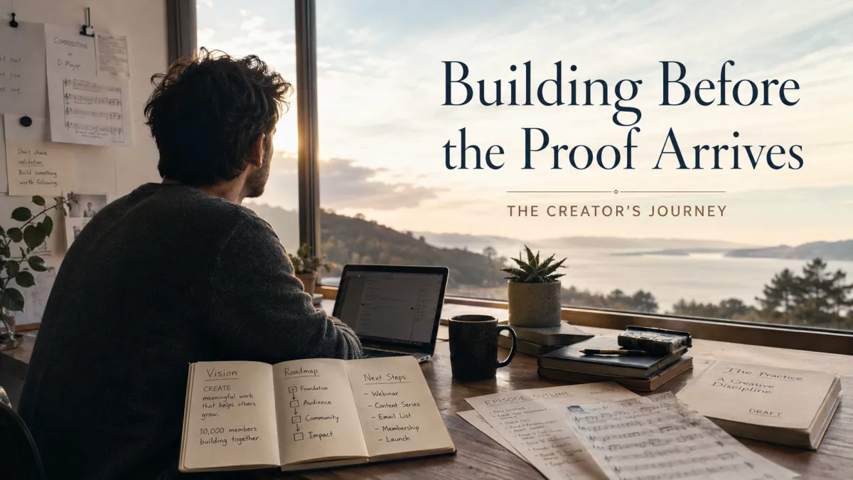Building Before the Proof Arrives