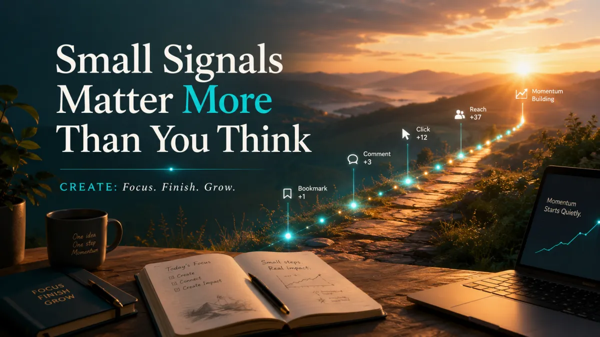 Small Signals Matter More Than You Think