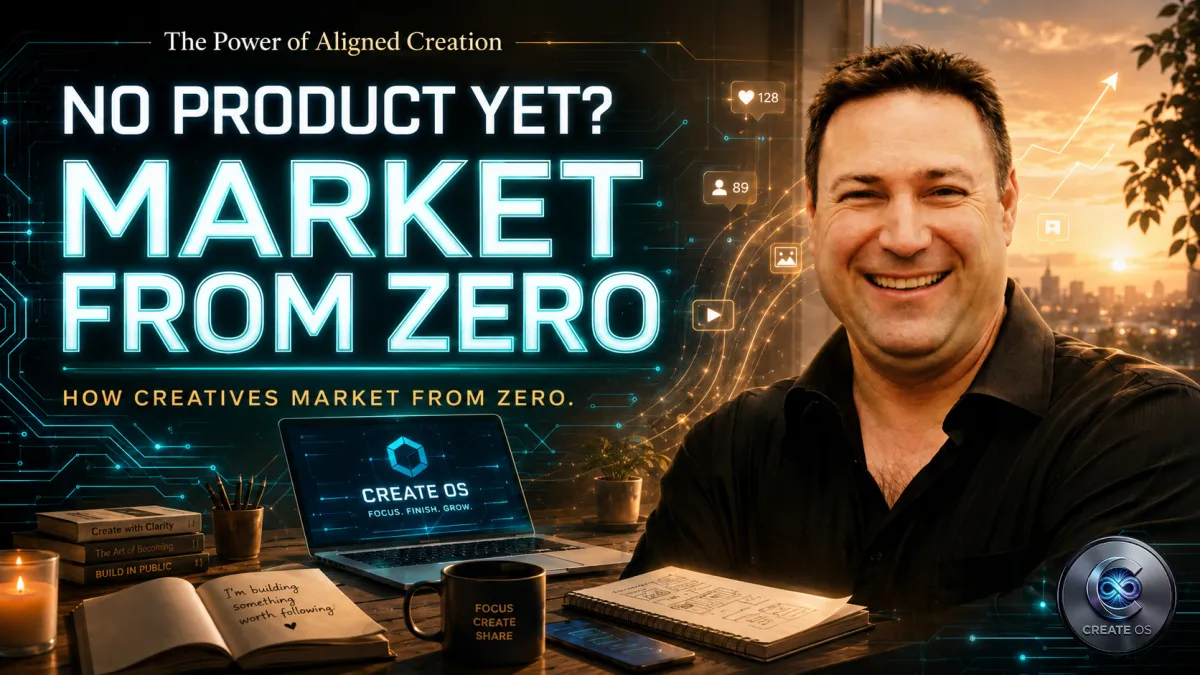 What Do You Post Before Your Product Is Finished?