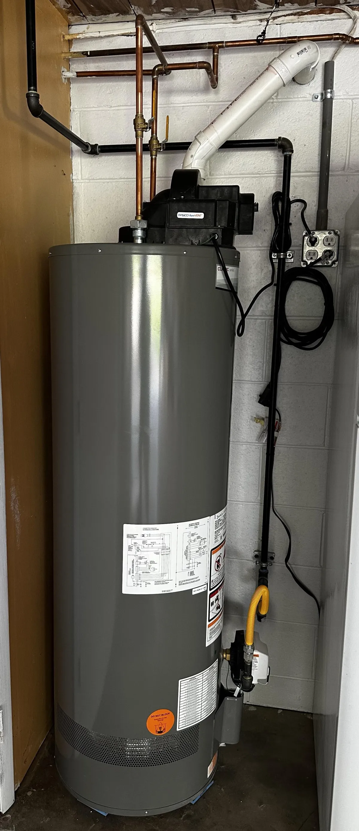 New water heater installation Steubenville Ohio