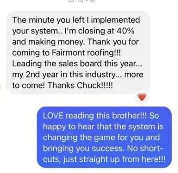 Fairmont roofing, client reviews