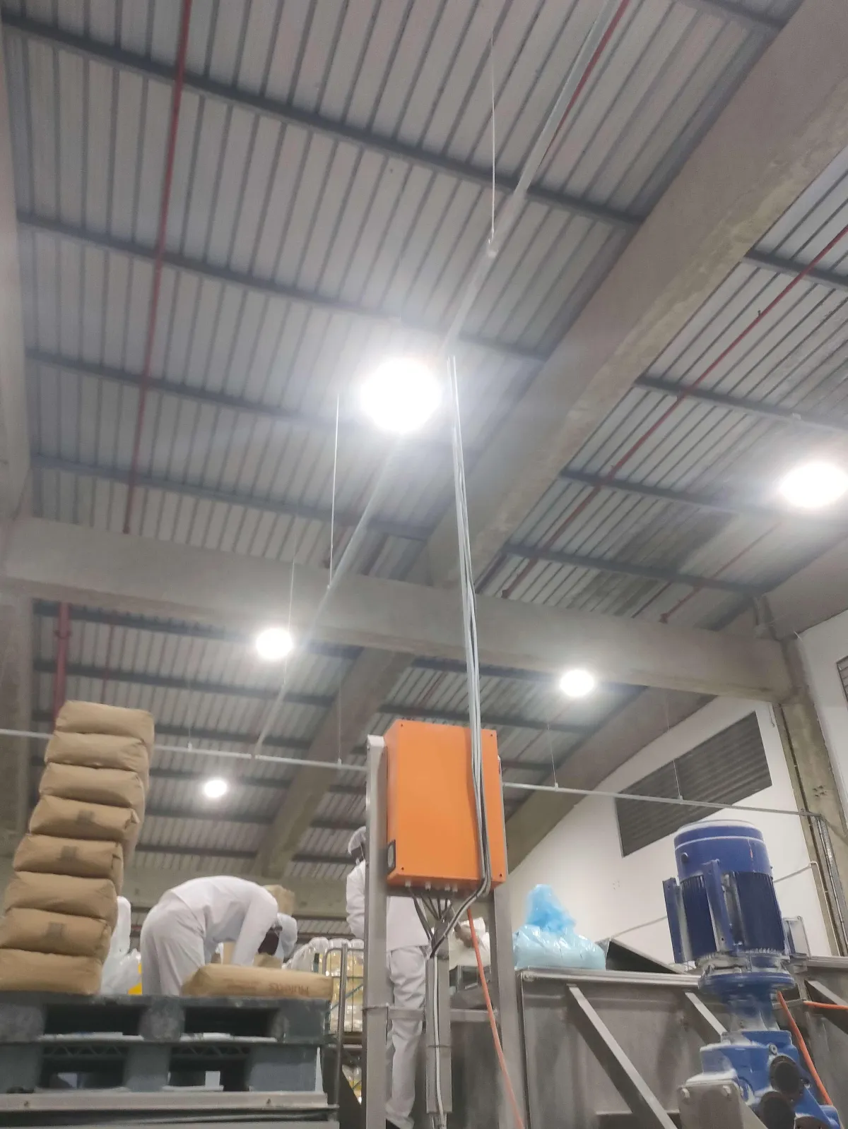 Warehouse lighting installations