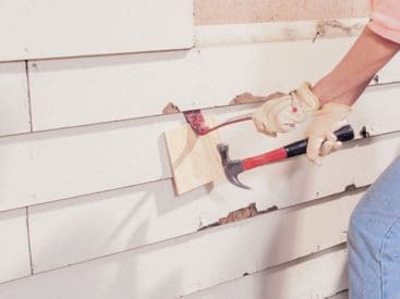 Exterior Wood Replacement in Danville