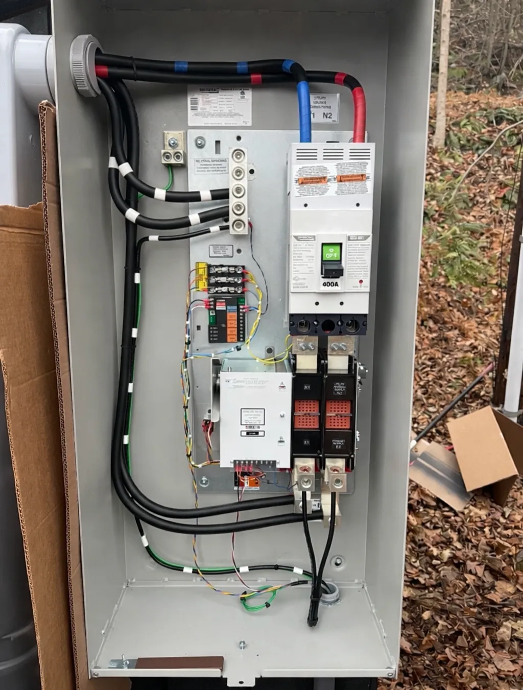 Residential Generator Close Up